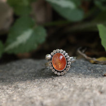 Load image into Gallery viewer, Handmade 925 Silver Natural Oval Sunstone Ring Vintage