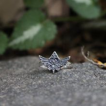 Load image into Gallery viewer, Hand-crafted Zelda Hyrule Crest 925 Sterling Silver Ring