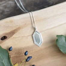 Load image into Gallery viewer, Hand-crafted S925 Sterling Silver Zelda Rupee Pendant Necklace