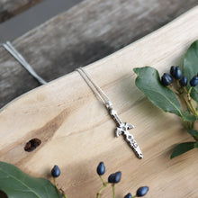 Load image into Gallery viewer, Handmade 925 Sliver Zelda Tears of Kingdom Decayed Master sword Pendant Necklace