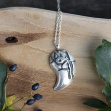 Load image into Gallery viewer, Hand-crafted S925 Zelda Tears of Kingdom Secret Stones Wind Tear Pendant Necklace